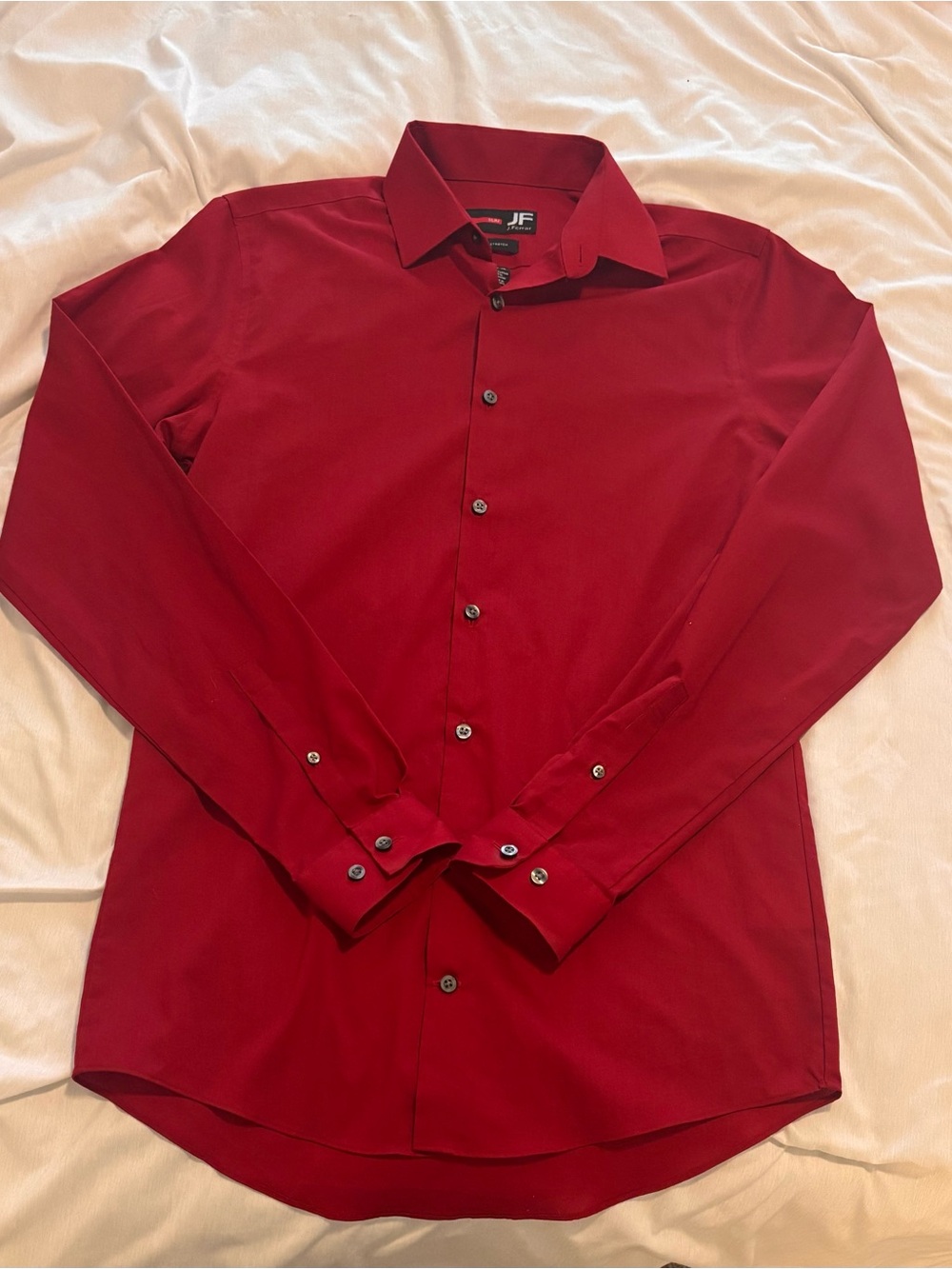 Men’s Red Dress Shirt - Slim Fit